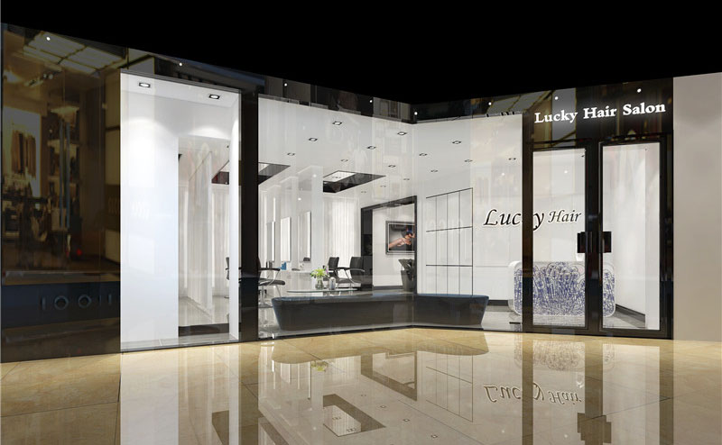 LUCKY HAIR SALON美發店裝修