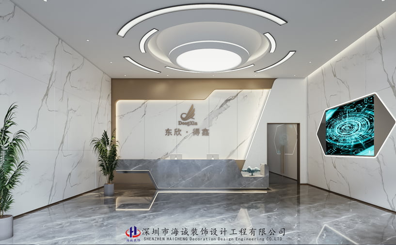 寧波東欣電子13000平廠房裝修